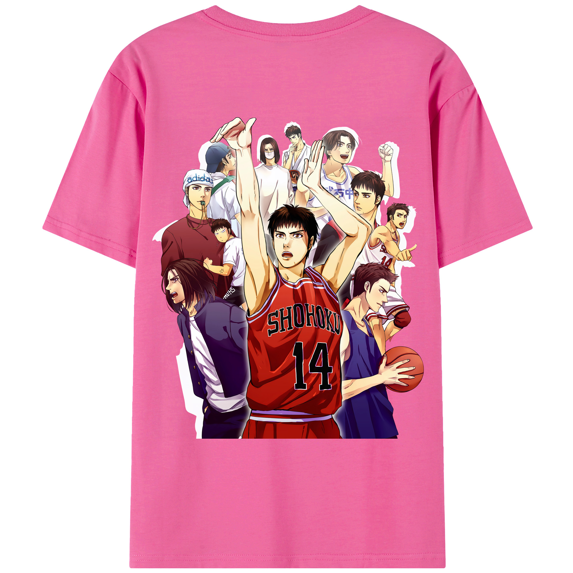 （画像用） SLAM DUNK／スラムダンク レディース半袖Tシャツ(バックプリント)